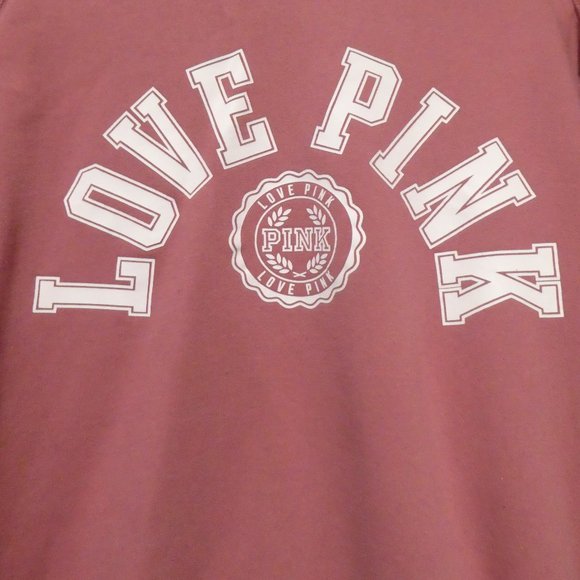 PINK by VICTORIA'S SECRET | xs extra small | Love Pink Crewneck Sweatshirt - Picture 6 of 15